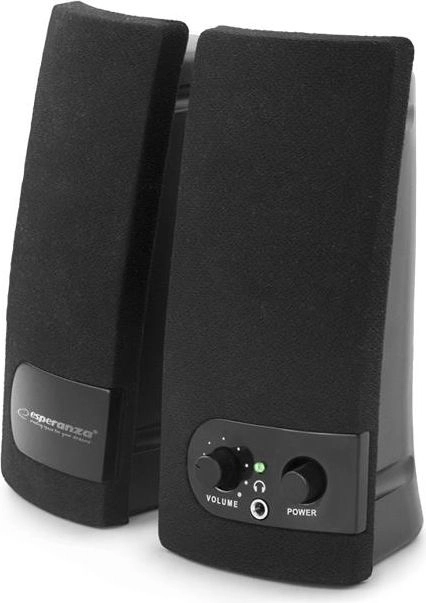 Esperanza EP119 loudspeaker 2-way Black Wired