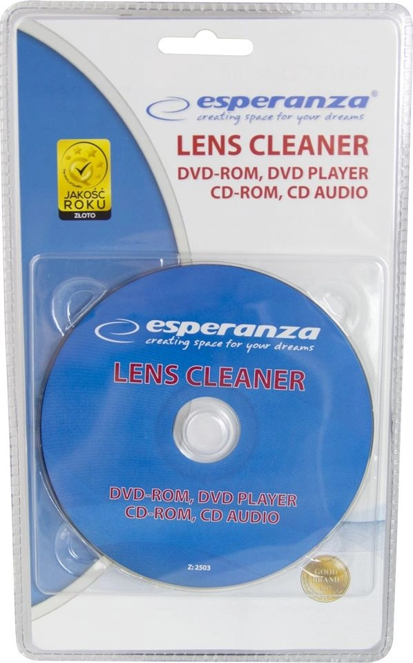 Esperanza Cleaning Disc for CD/DVD/BR Drives