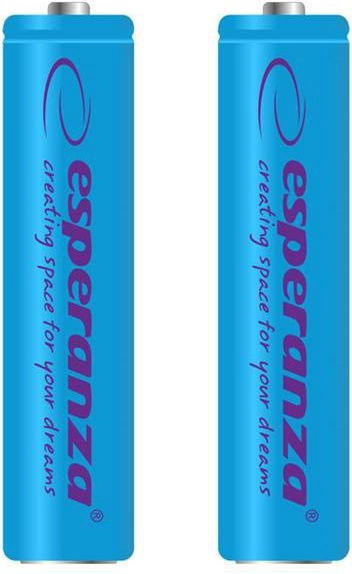 Akumulatorki AAA Esperanza 1000mAh 2szt. niebieskie