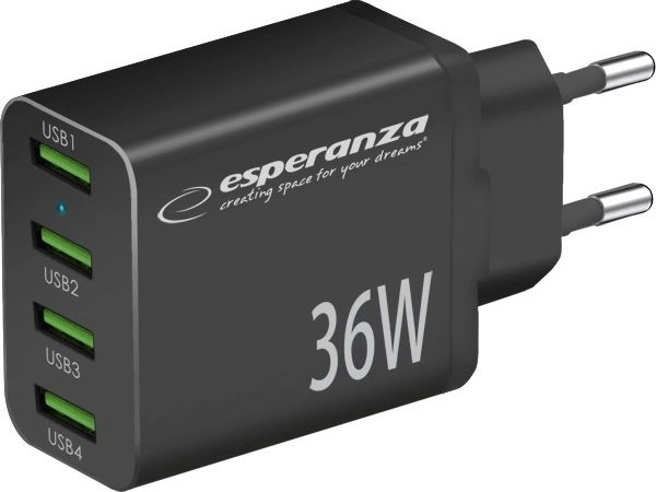 Esperanza EZC107K charger Esperanza wall charger