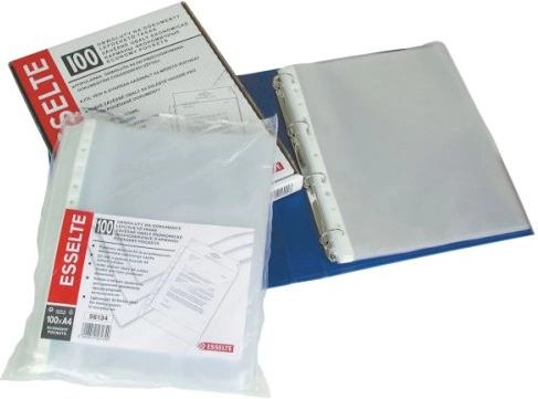 Esselte A4 48mic pea document sleeves