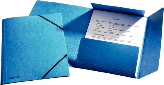 Esselte Folder with corner elastic A4