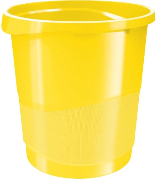 Esselte Vivida waste bin 14L yellow