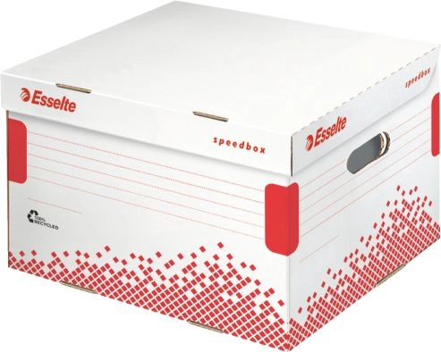 Esselte Speedbox collection box with top