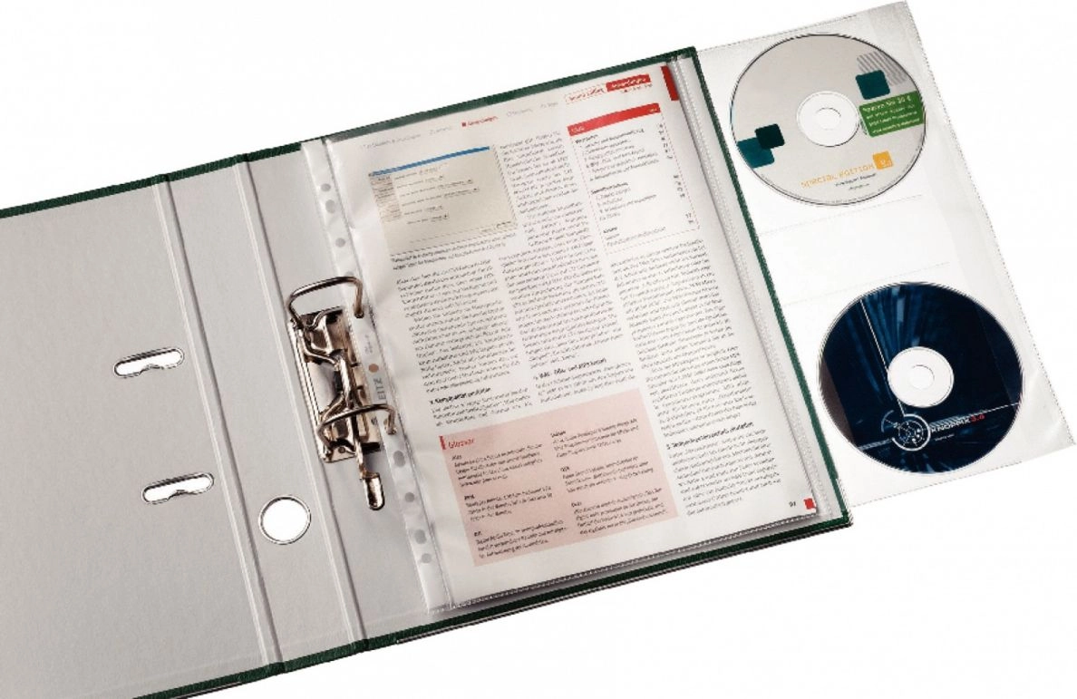 Esselte Document sleeves A4 + CD