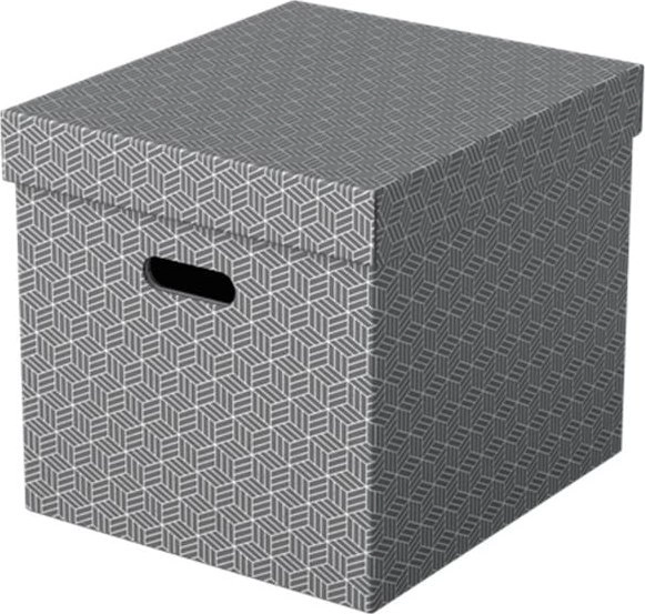 Esselte BOX/DECORATIVE BOX RECYCLED CARDBOARD ESSELTE