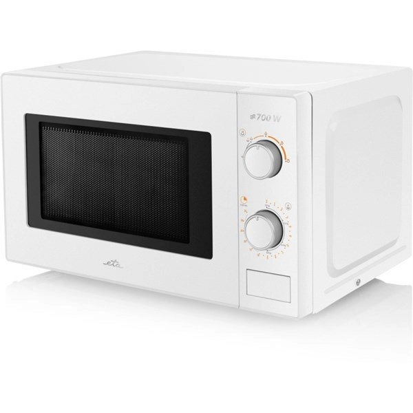 Eta ETA020990000 mikroviļņu krāsns Balts Solo mikrovilnis Novietojams uz galda 20 L 700 W