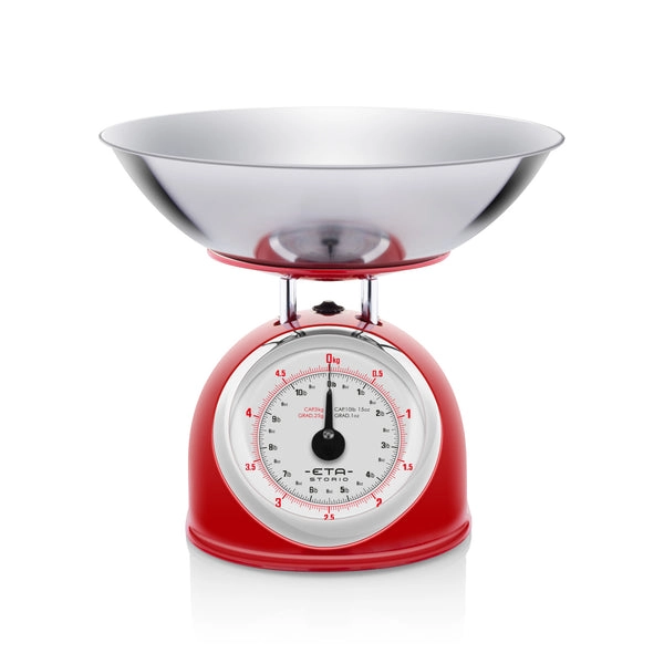Eta ETA577790030 kitchen scale Red  Stainless