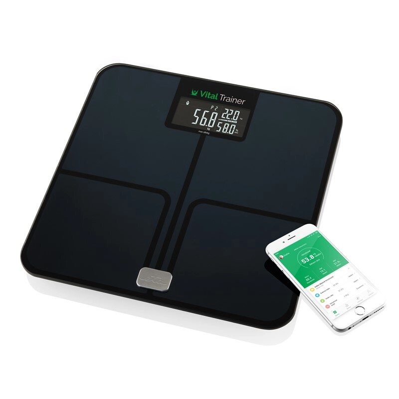 Eta ETA778090000 personal scale Rectangle Black