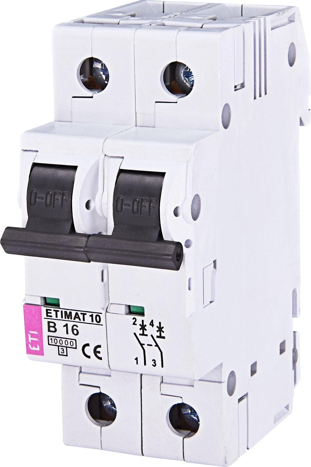 Eti-Polam Circuit breaker 2P B 16A