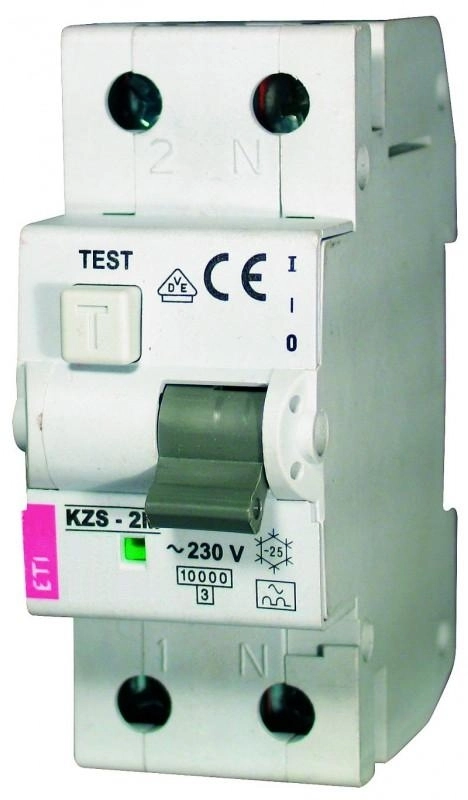 Eti-Polam Wyłącznik różnicowo-nadprądowy KZS-2M 2P 20A