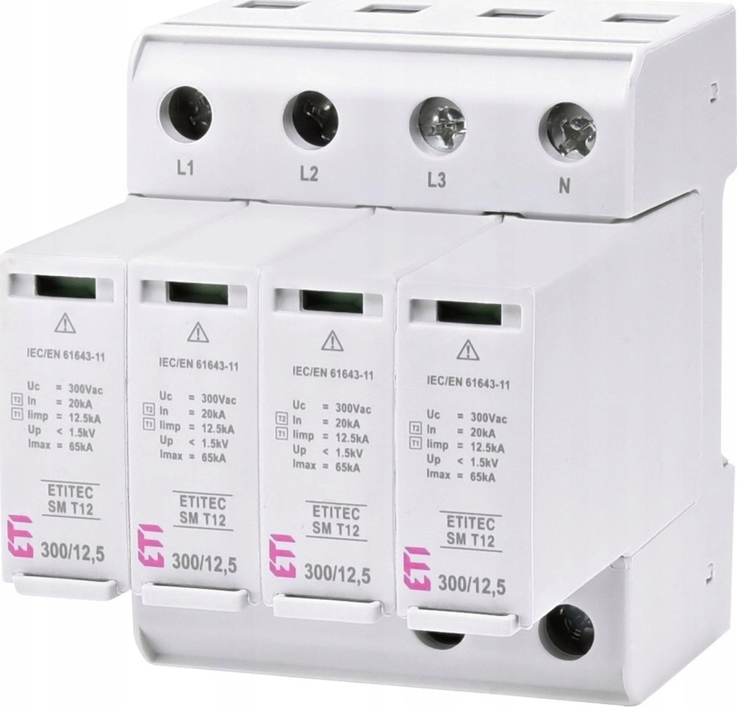Eti-Polam Surge arrester T1 + T2