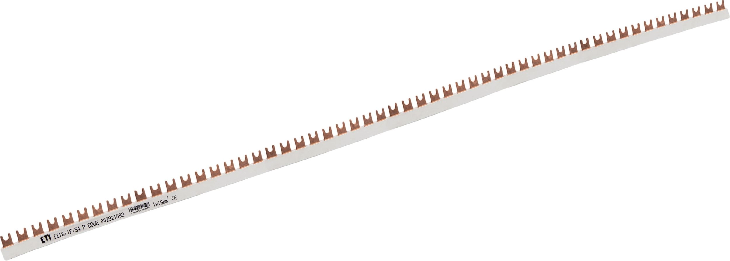 Eti-Polam Fork busbar 1P 100A 16mm2