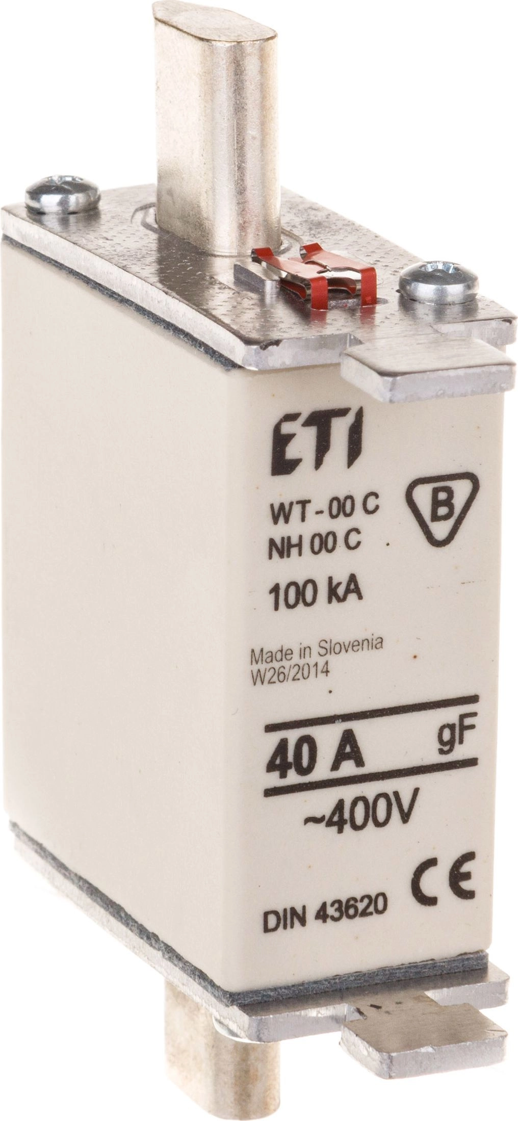 Eti-Polam Wkładka bezpiecznikowa NH00C 40A gF
