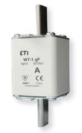 Eti-Polam Wkładka topikowa WT-1/gF 160A NH1
