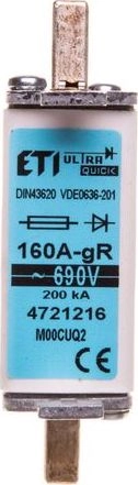 Eti-Polam Fuse insert NH00C 160A gR