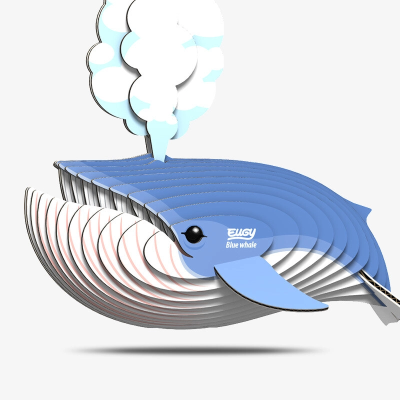 Eugy Blue Whale 3D puzzle 25