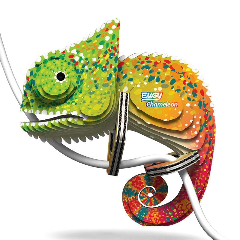 Eugy Chameleon 3D puzzle 28 pc(s)