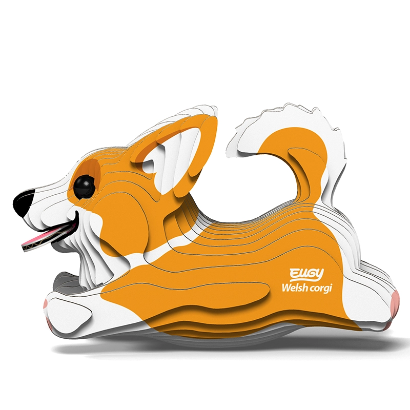 Eugy Welsh Corgi 3D puzzle 27