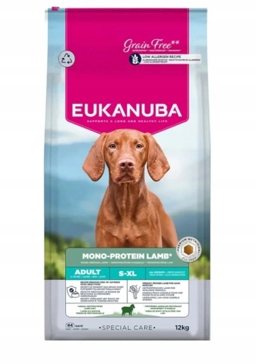 EUK DOG AD MONO PROTEIN LAMB