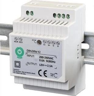 Eura POWER SUPPLY DIN ````````EURA```````` DIN30W12