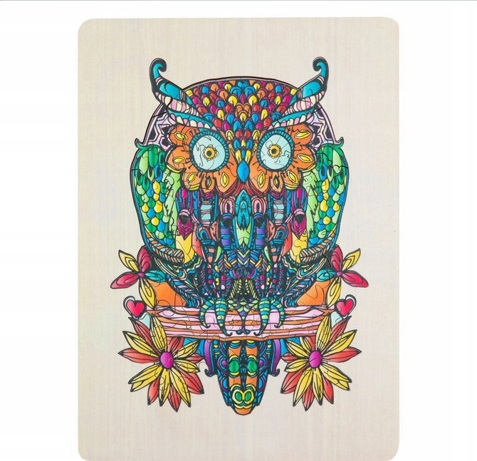 Wooden puzzle 133 Owl 641853 8715427120645