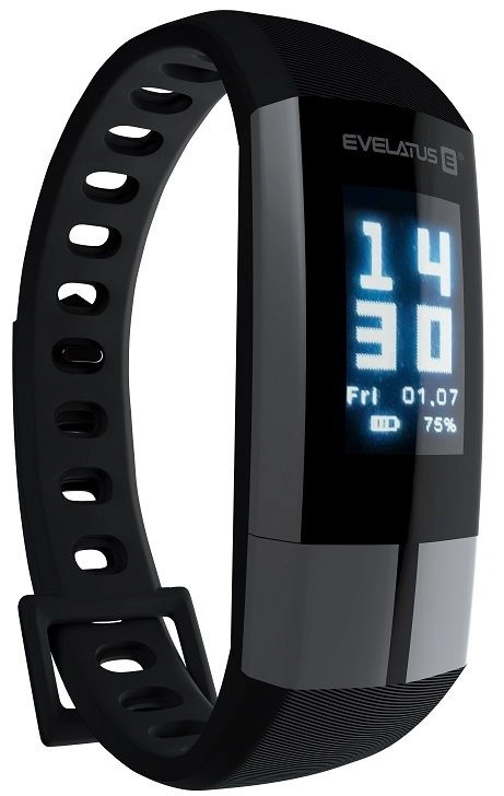 Evelatus Fitness Tracker EFT01 Smartband Black