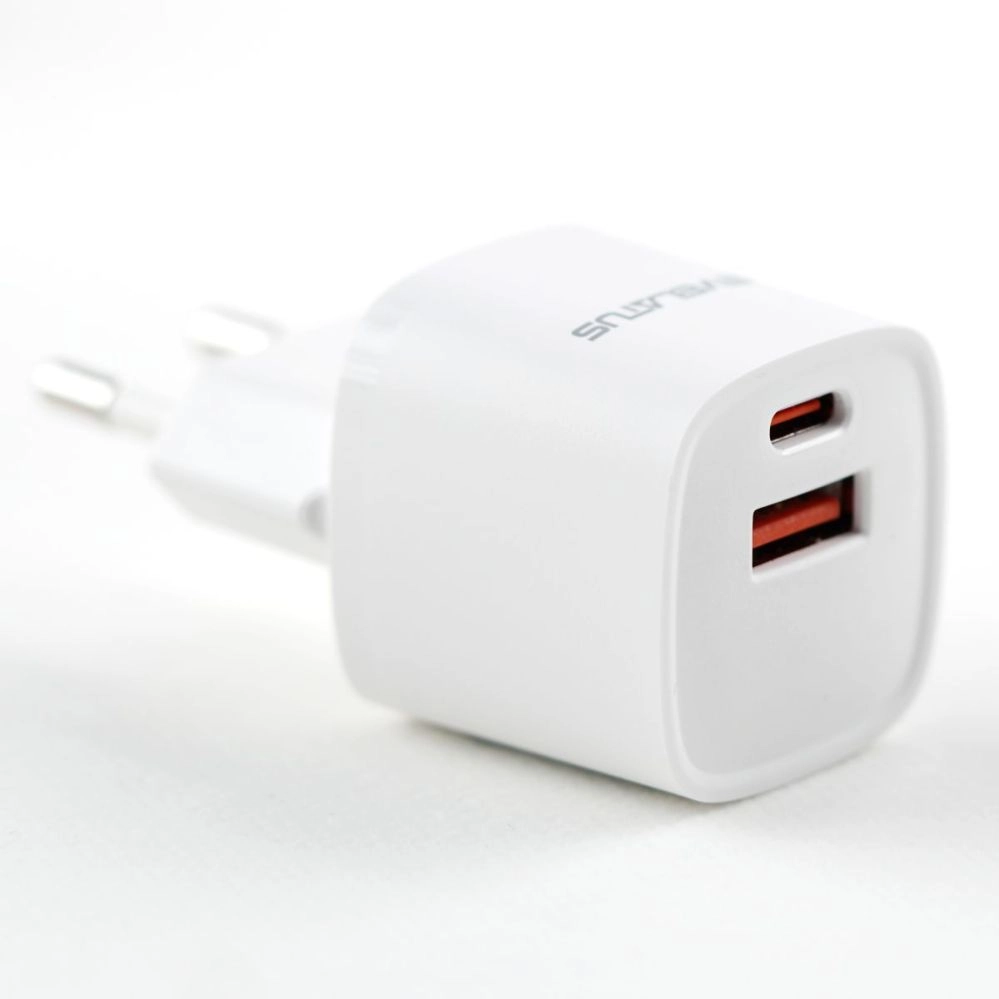 Adapteris Evelatus USB-A and USB-C 30W