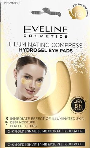 Eveline Hydrożelowe Płatki pod oczy 5903416015505