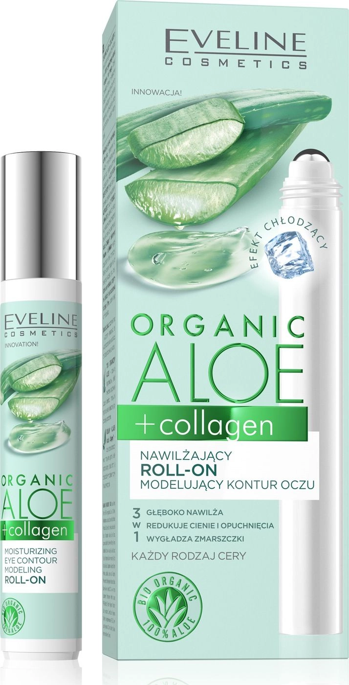 Eveline Organic Aloe Moisturizing roll-on modeling