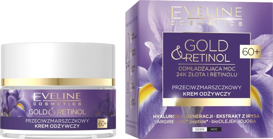 Eveline Gold Retinol 60+ Przeciwzmarszczkowy Krem