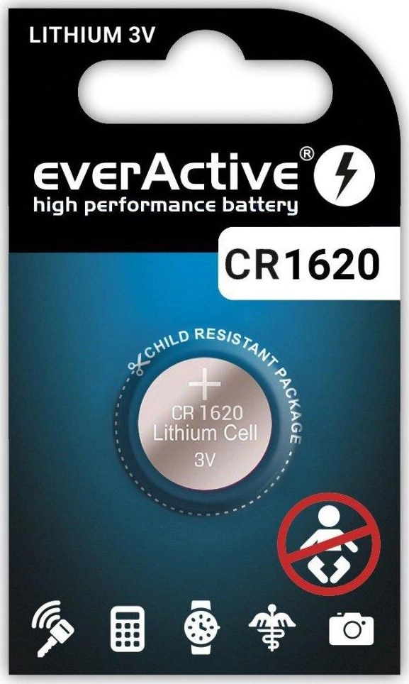 EverActive CR1620 battery 1 pc. CR16201BL