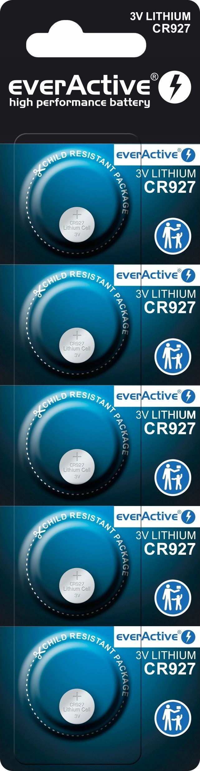 Lithium battery mini everActive CR927 -
