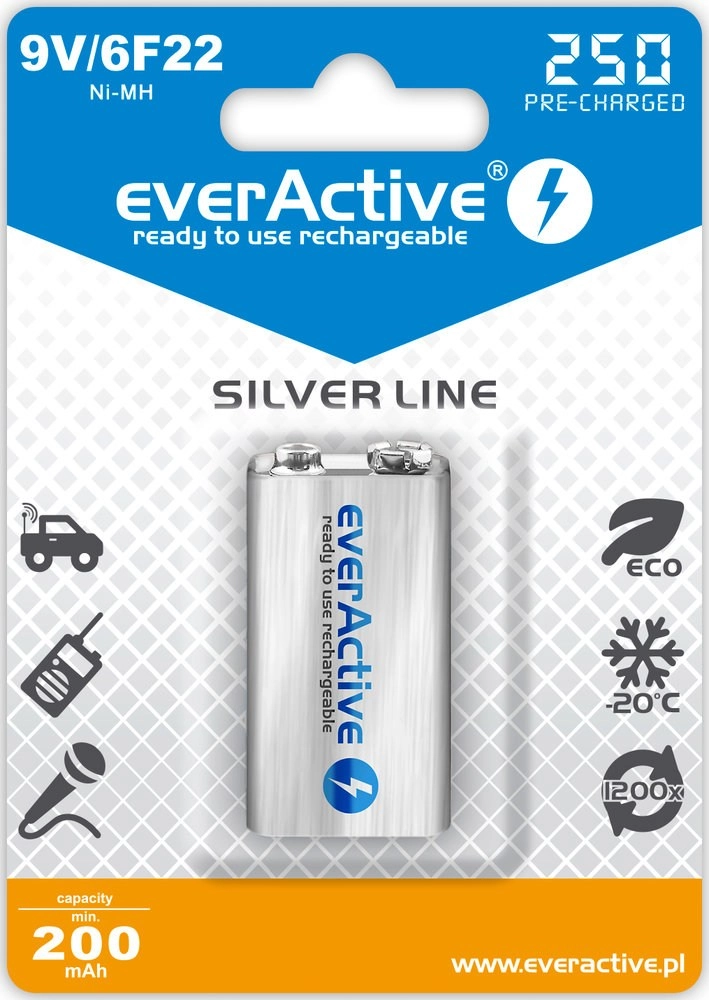 Everactive EVHRL22-250 household battery Rechargeable battery