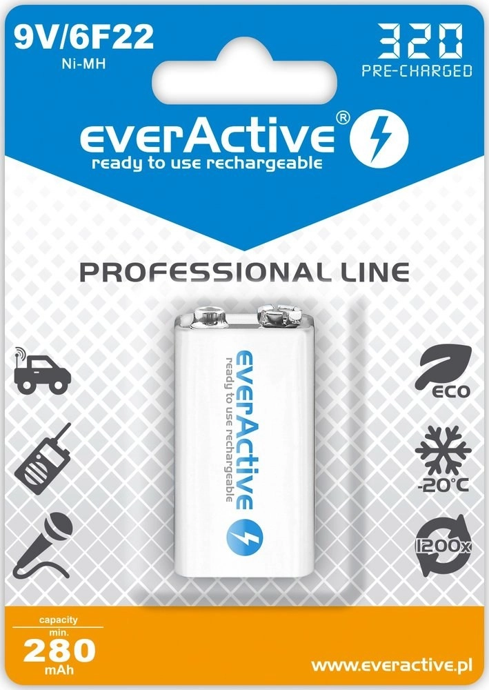 Everactive EVHRL22-320 household battery Rechargeable battery