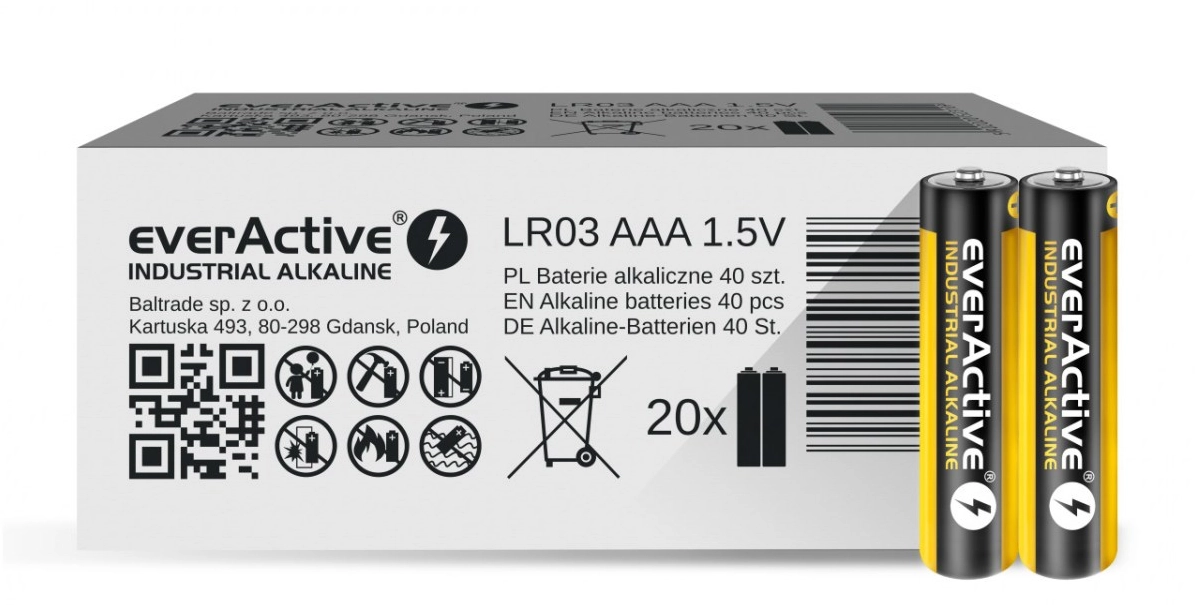 Everactive EVLR03S2IK household battery Single-use battery