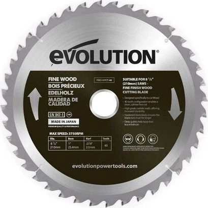 Evolution Wood cutting saw Fine wood