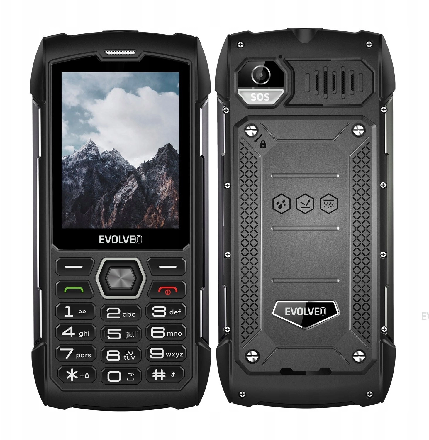 EVOLVEO StrongPhone H1 vodotěsný odolný Dual
