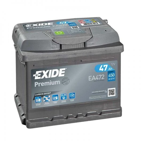 Exide Akumuliatorius 47 Ah 450 A