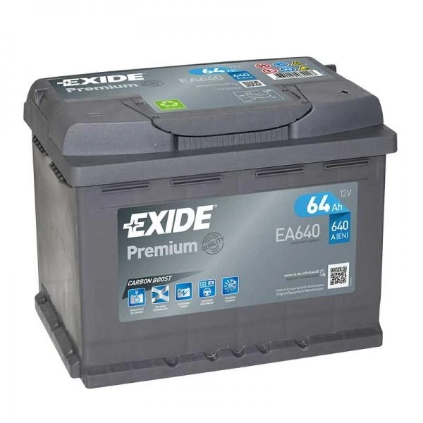 Exide Akumuliatorius 64 Ah 640 A