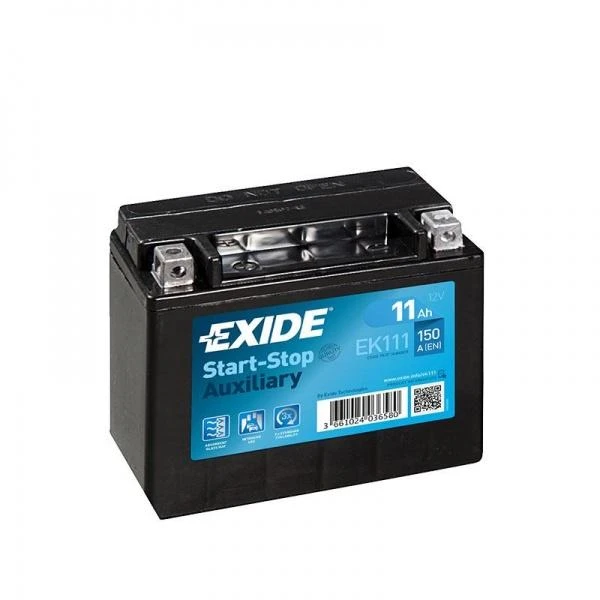 EXIDE battery 12V 11Ah/150A AGM (L+