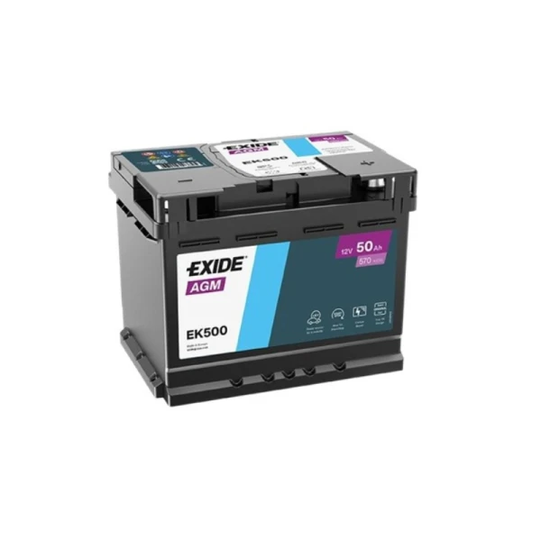 Exide Battery 50 Ah 570 A