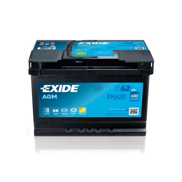 Exide Akumuliatorius 62 Ah 680 A