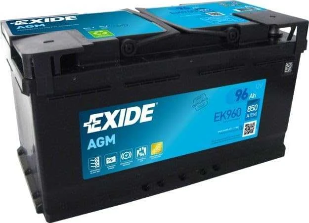 Exide EK960 vehicle battery AGM (Absorbed