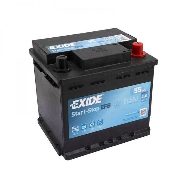 EXIDE EL550 EFB 55Ah 480A (EN)