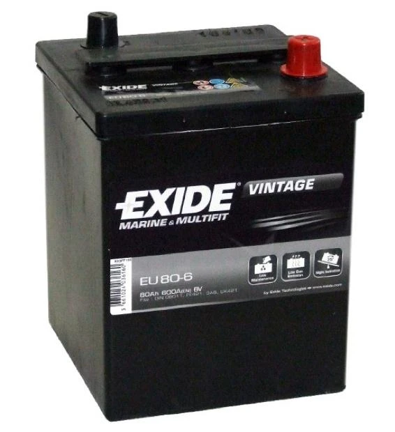 Exide Akumuliatorius 80 Ah 600 A