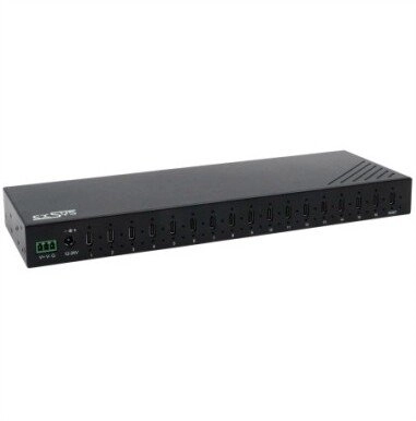 Exsys EX-12276HMS – 16-portowy metalowy hub