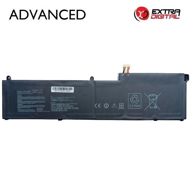 ExtraDigital Notebook Battery ASUS C32N2002 8230mAh