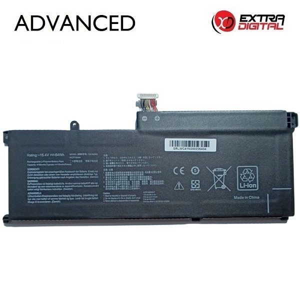 ExtraDigital Notebook Battery ASUS C41N2002 4115mAh