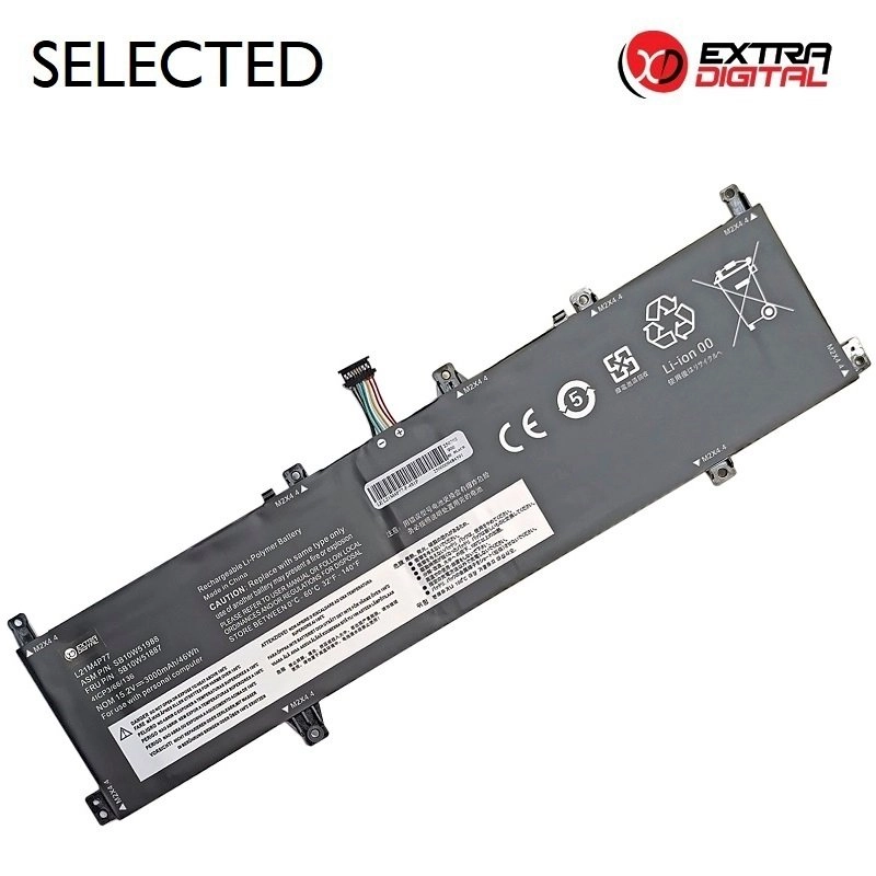 ExtraDigital Notebook Battery LENOVO L21M4P77 3000mAh